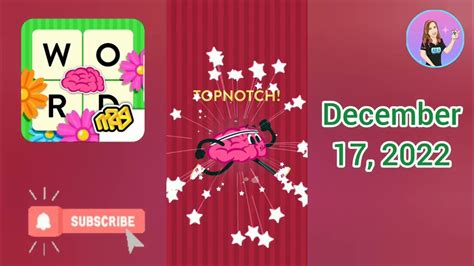 wordbrain holiday event 2022.